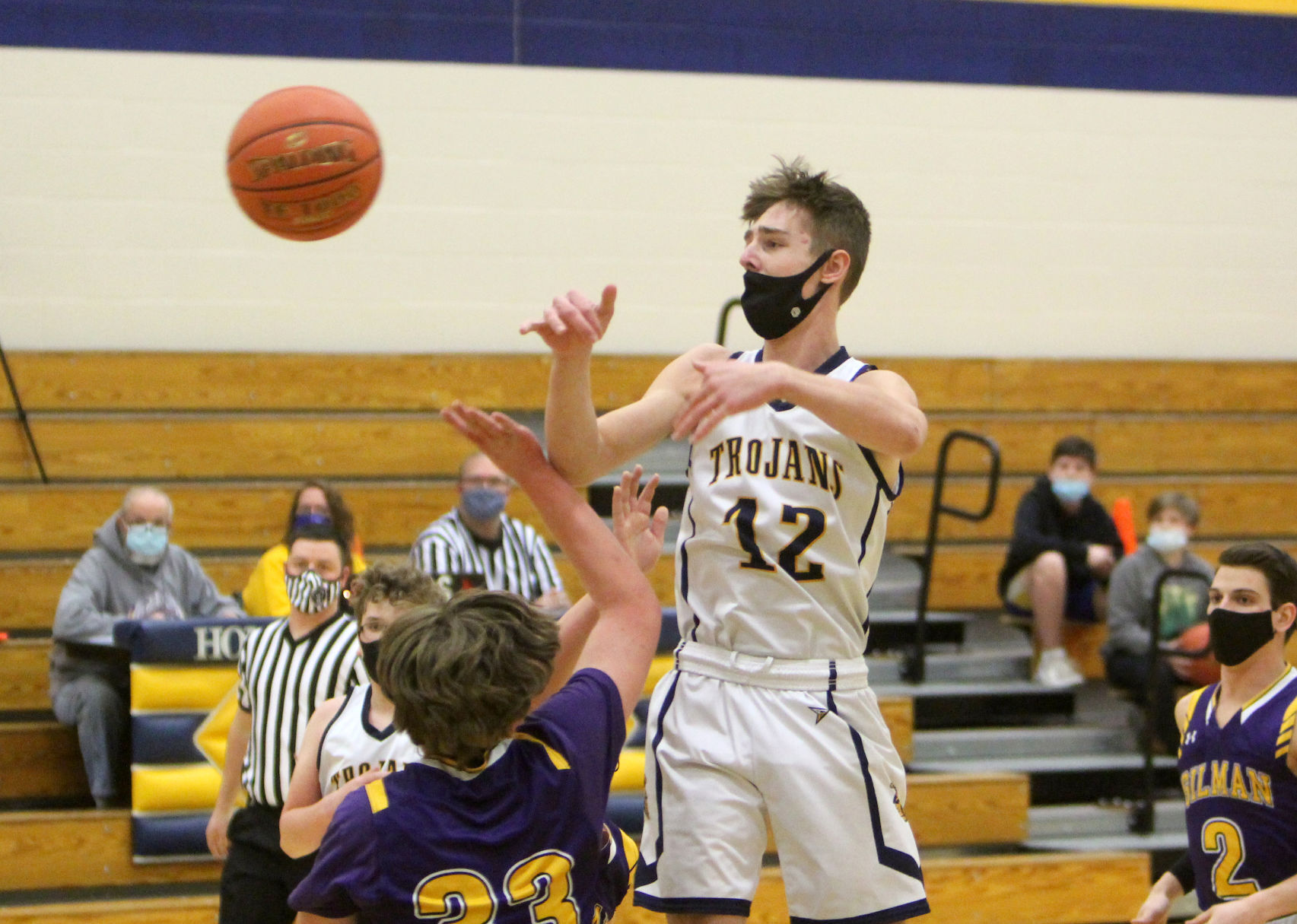 Gilman at New Auburn boys basketball 2-16-21
